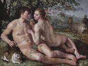 The Fall of Man Hendrick Goltzius